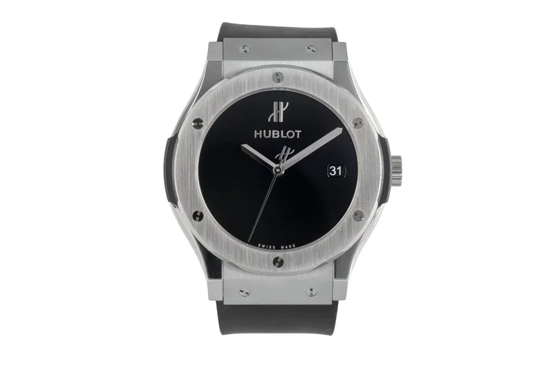 Hublot Classic Fusion titanium automatic men's watch 511.NX.1270.RX.MDM40 LP: 7900EUR Limited [2400203]