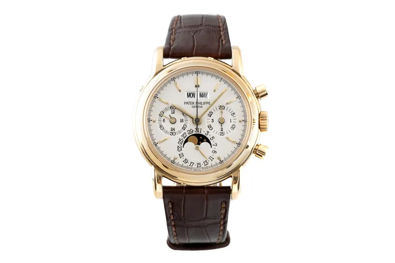 Patek Philippe Perpetual Calendar chronograph 18 ct gold manual winding men's watch 3970/2 [2203229]