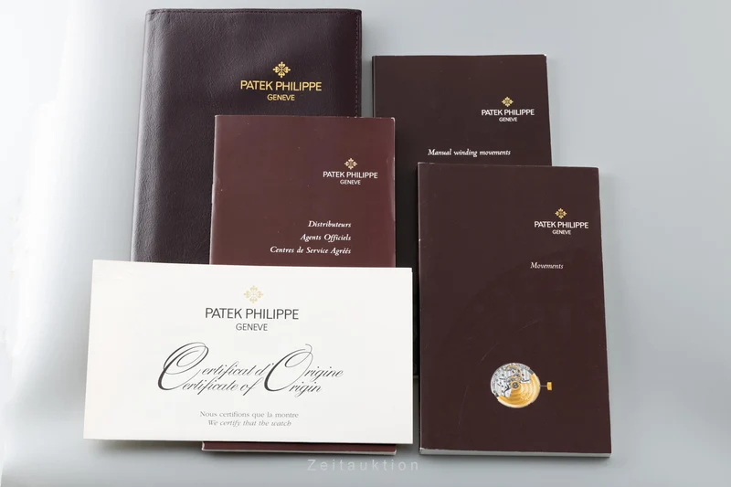 Patek Philippe Perpetual Calendar chronograph 18 ct gold manual winding men's watch 3970/2 [2203229]