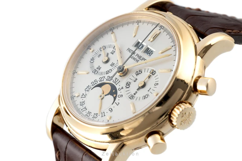 Patek Philippe Perpetual Calendar chronograph 18 ct gold manual winding men's watch 3970/2 [2203229]