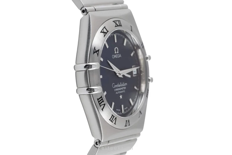 Omega Constellation steel automatic men's watch 1502.40.00 368.1201 LP: 3200EUR [2404632]