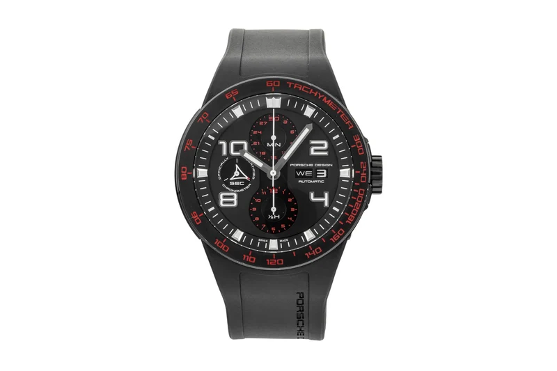 Porsche Design Flat Six steel automatic men's watch P6340 [2403543]