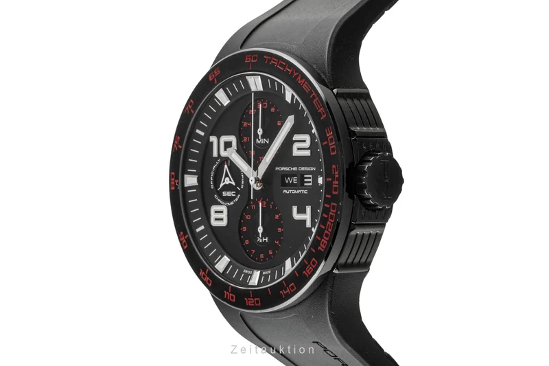 Porsche Design Flat Six steel automatic men's watch P6340 [2403543]