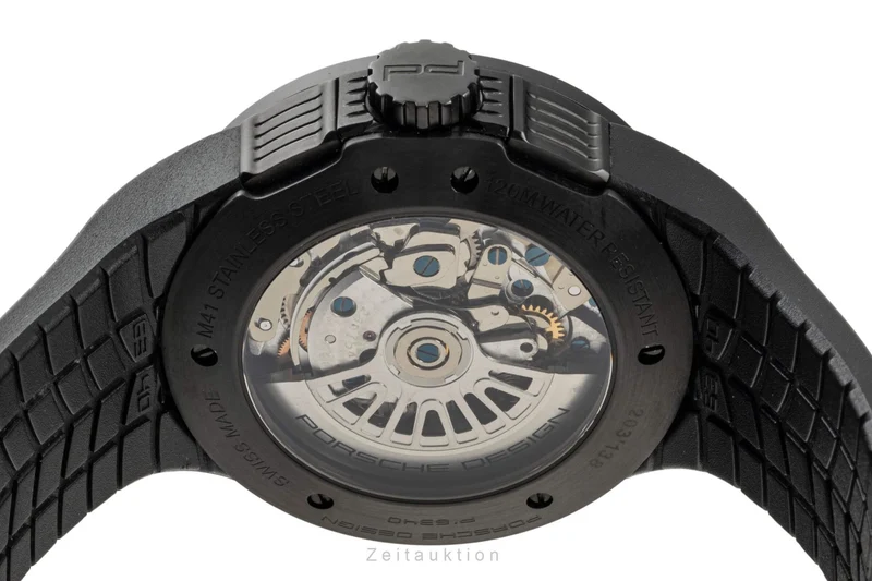 Porsche Design Flat Six steel automatic men's watch P6340 [2403543]
