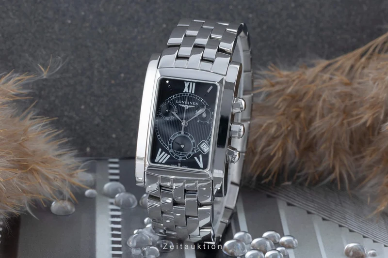 Longines Dolce Vita chronograph steel quartz men's watch L5.656.4 [2403293]