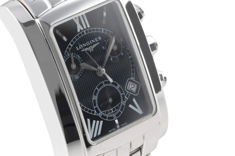 Longines Dolce Vita chronograph steel quartz men's watch L5.656.4 [2403293]
