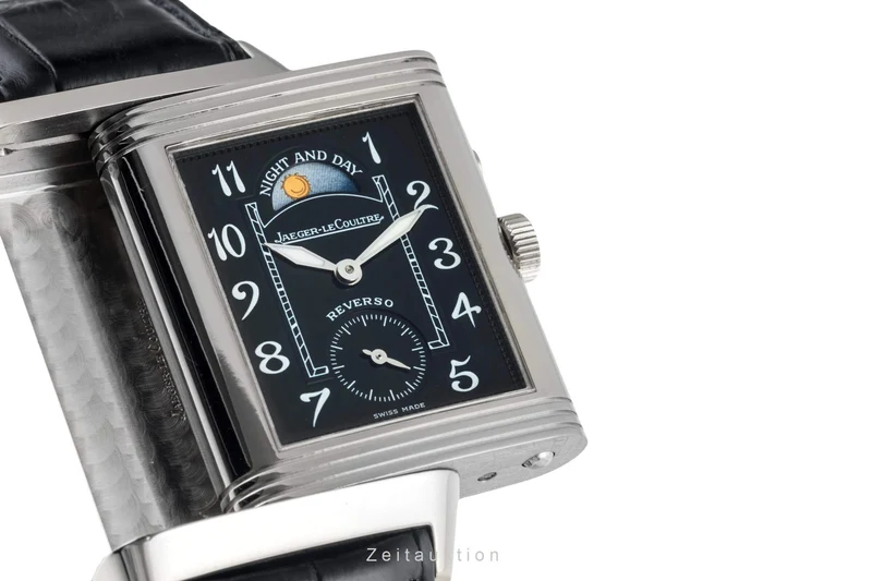 Jaeger LeCoultre Reverso 18 ct white gold manual winding men's watch Q2723440 270.3.54 LP: 26800EUR [2401374]