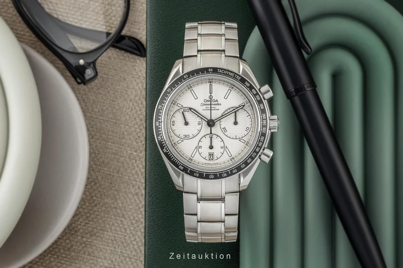 Omega Speedmaster chronograph steel automatic men's watch 326.30.40.50.02.001 LP: 6100EUR [2401241]