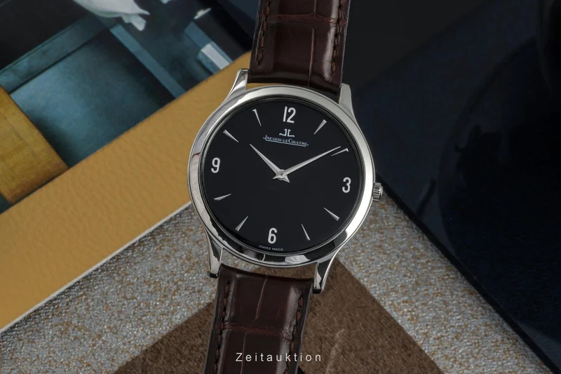 Jaeger LeCoultre Master Ultra Thin steel manual winding men's watch Q1458470, 145.8.79.S [2401197]