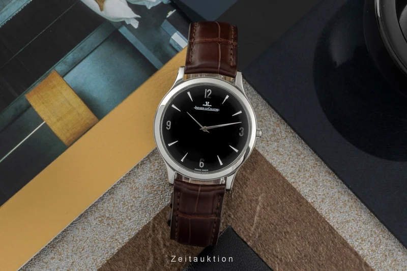 Jaeger LeCoultre Master Ultra Thin steel manual winding men's watch Q1458470, 145.8.79.S [2401197]
