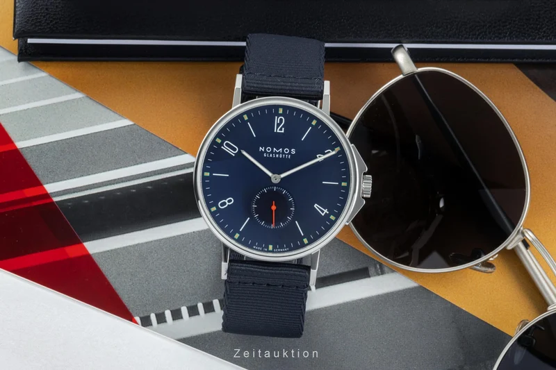 Nomos Ahoi steel automatic men's watch 557 LP: 3340EUR [2401144]