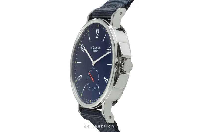 Nomos Ahoi steel automatic men's watch 557 LP: 3340EUR [2401144]