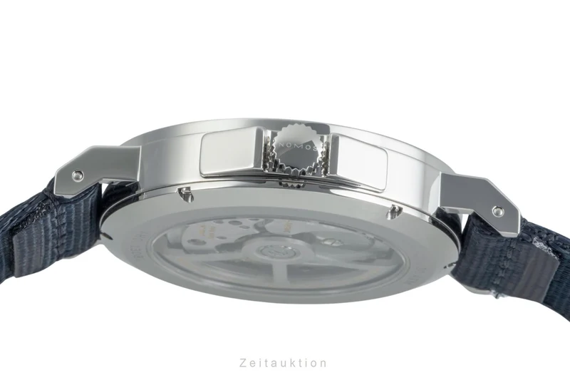 Nomos Ahoi steel automatic men's watch 557 LP: 3340EUR [2401144]