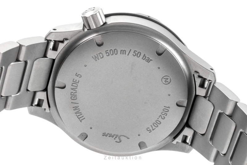 Sinn T50 titanium automatic men's watch 1052.010 LP: 3340EUR [2404248]