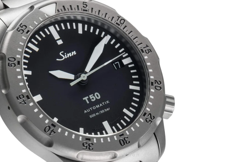 Sinn T50 titanium automatic men's watch 1052.010 LP: 3340EUR [2404248]