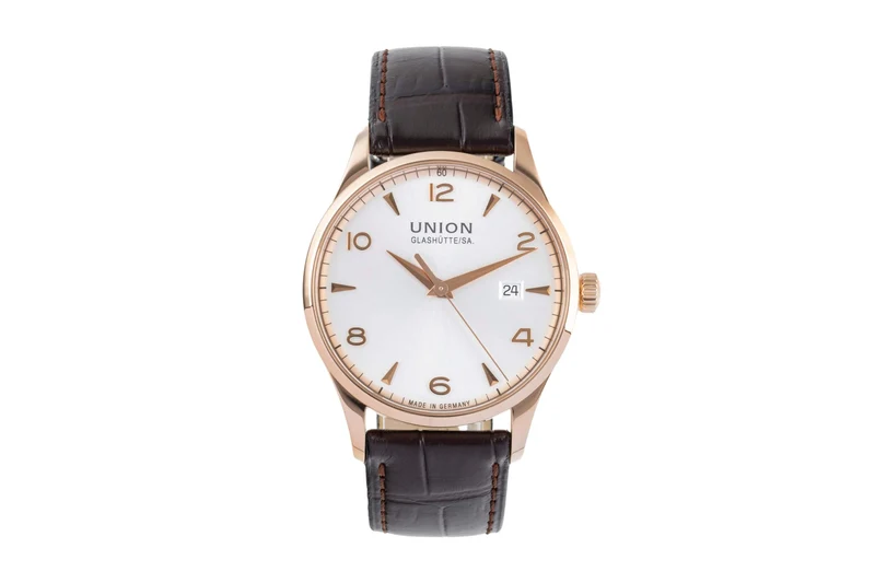 Union Glashütte Noramis 18 ct gold automatic men's watch D900.407.76.037.01 LP: 6900EUR [2404220]