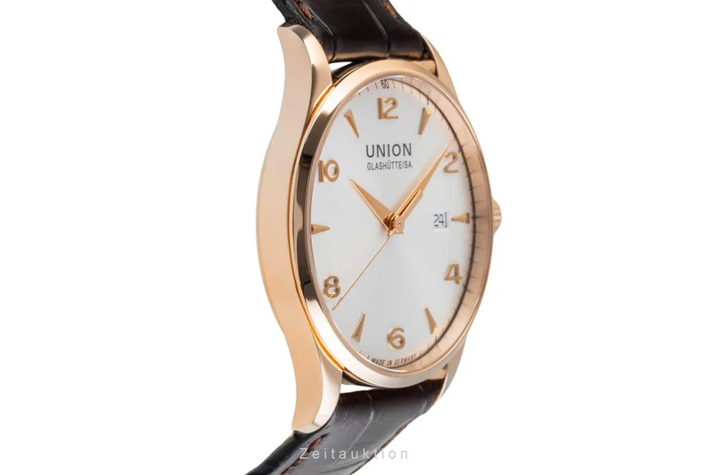 Union Glashütte Noramis 18 ct gold automatic men's watch D900.407.76.037.01 LP: 6900EUR [2404220]