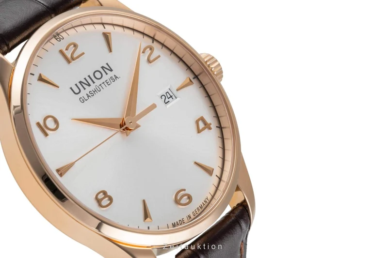 Union Glashütte Noramis 18 ct gold automatic men's watch D900.407.76.037.01 LP: 6900EUR [2404220]