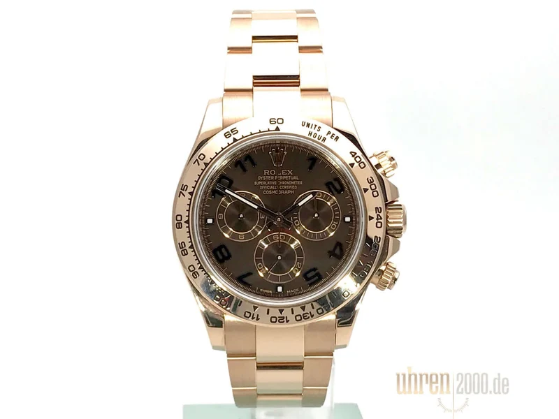Rolex Cosmograph Daytona 116505 Everose-Gold Choco aus 2016 LC100