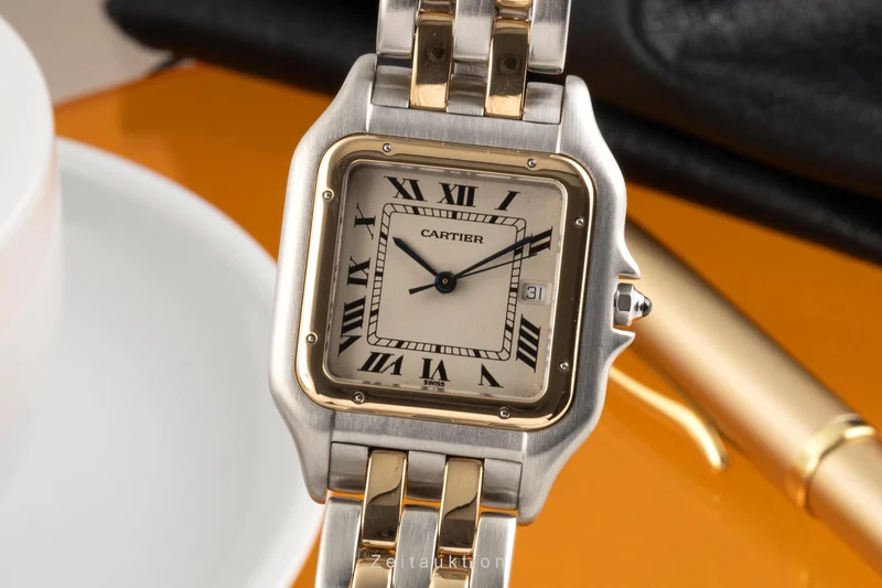 Cartier Panthere steel / gold quartz unisex 83957 LP: 9800EUR [2400114]