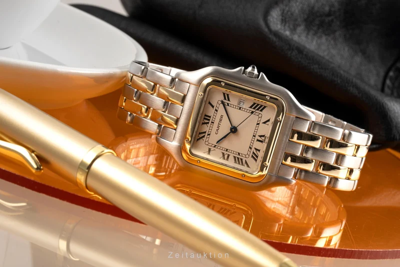 Cartier Panthere steel / gold quartz unisex 83957 LP: 9800EUR [2400114]