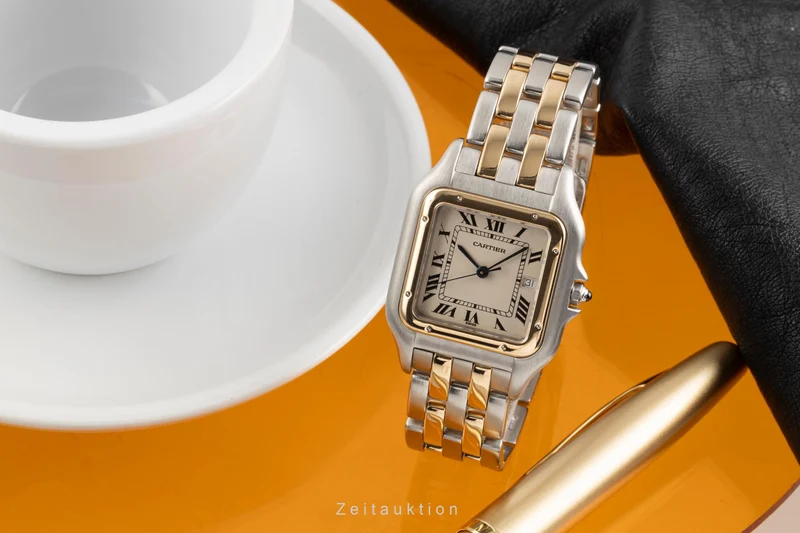 Cartier Panthere steel / gold quartz unisex 83957 LP: 9800EUR [2400114]