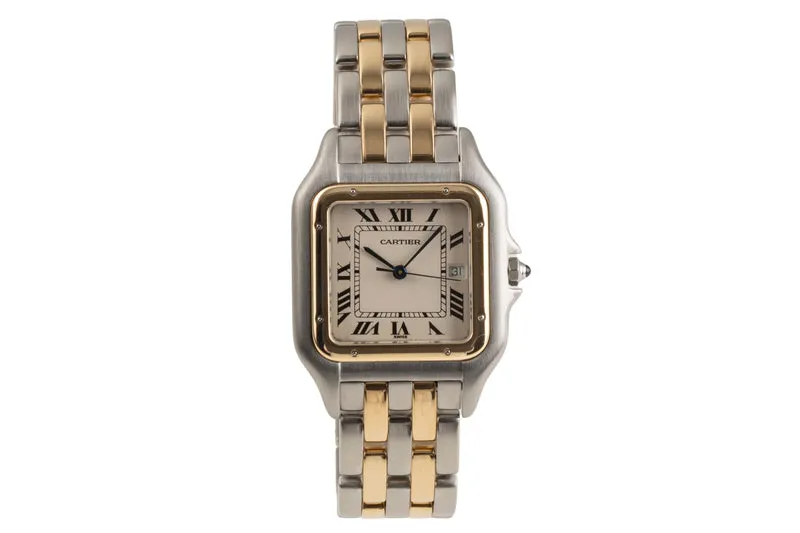 Cartier Panthere steel / gold quartz unisex 83957 LP: 9800EUR [2400114]