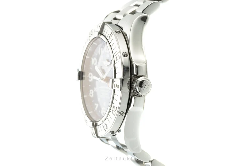 Breitling Superocean steel automatic men's watch A17360 LP: 3950EUR [2200049]