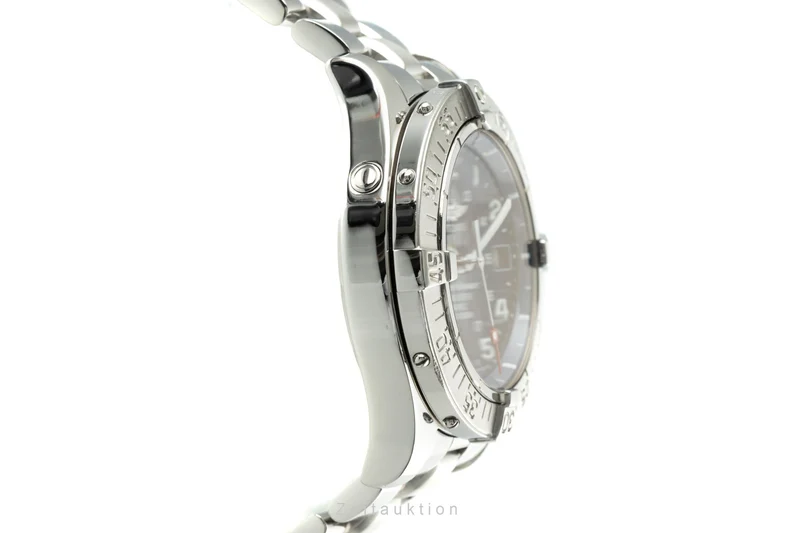 Breitling Superocean steel automatic men's watch A17360 LP: 3950EUR [2200049]