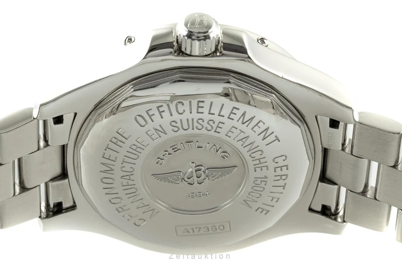 Breitling Superocean steel automatic men's watch A17360 LP: 3950EUR [2200049]