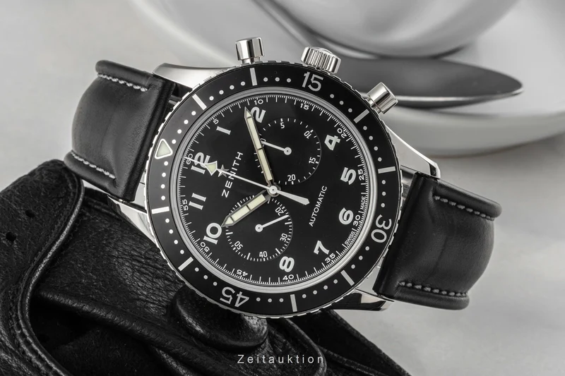 Zenith El Primero chronograph steel automatic men's watch 03.2240.4069/21.C774 [2400063]