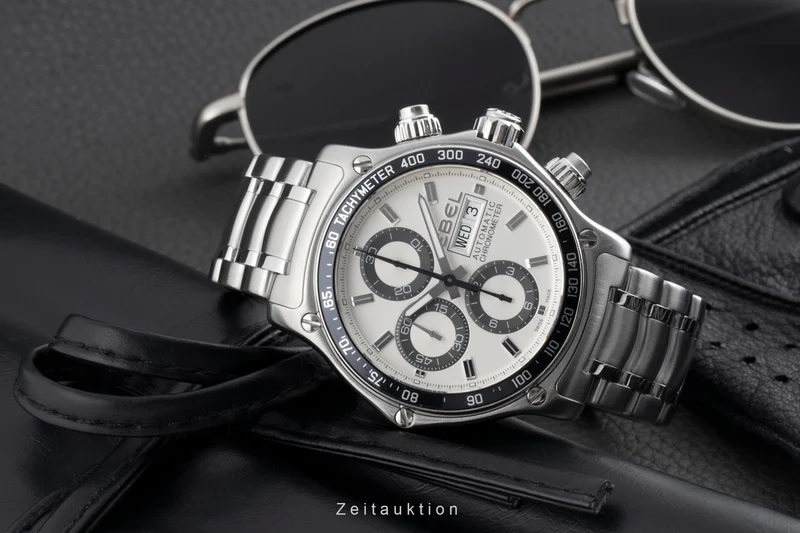 Ebel Discovery chronograph steel automatic men's watch E9750L62 [2502955]