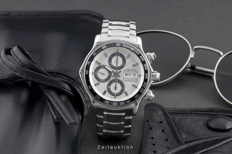 Ebel Discovery chronograph steel automatic men's watch E9750L62 [2502955]