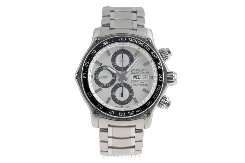Ebel Discovery chronograph steel automatic men's watch E9750L62 [2502955]