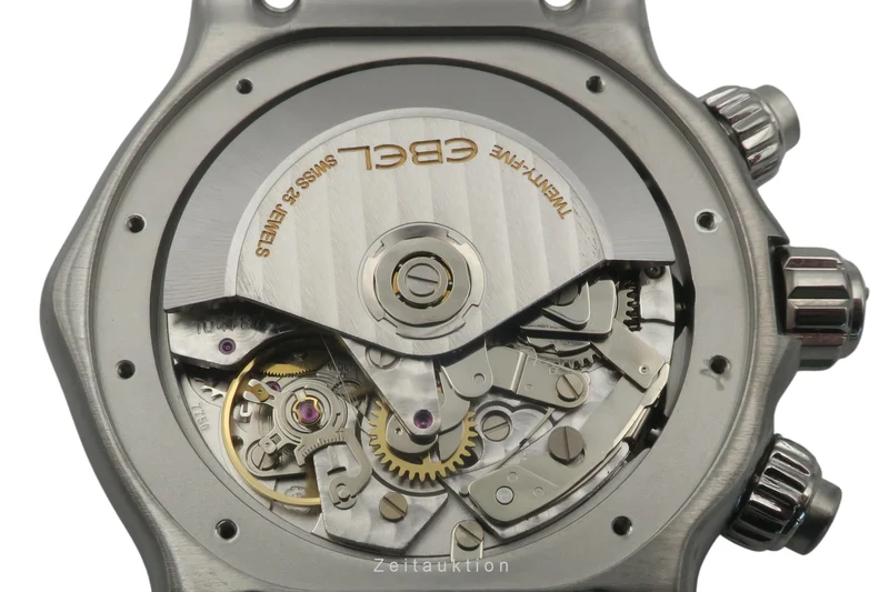 Ebel Discovery chronograph steel automatic men's watch E9750L62 [2502955]
