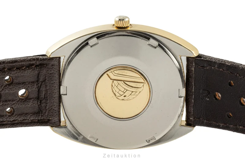 Omega Constellation gilt / steel automatic men's watch 168.017 Vintage [2400058]
