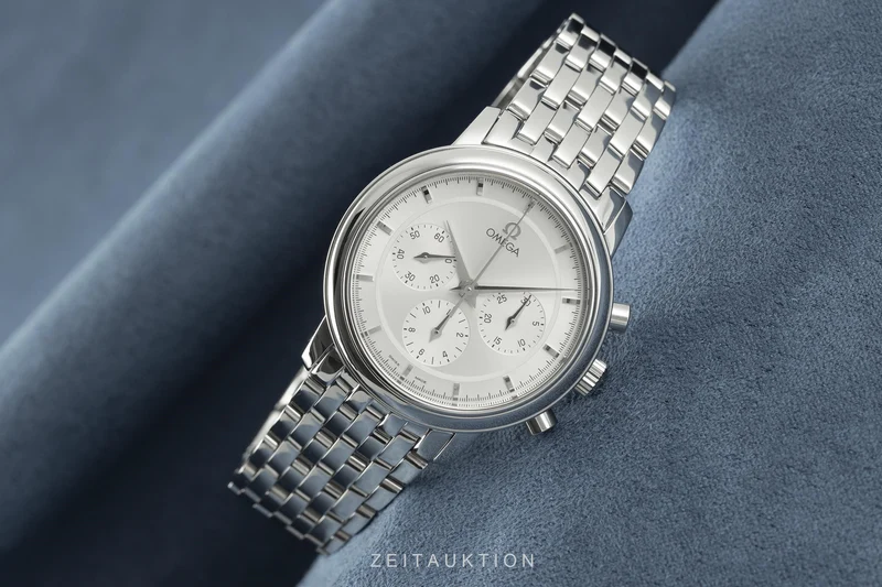 Omega De Ville chronograph steel manual winding men's watch 4540.31.00, 145.0050, 345.0050 [2105290]