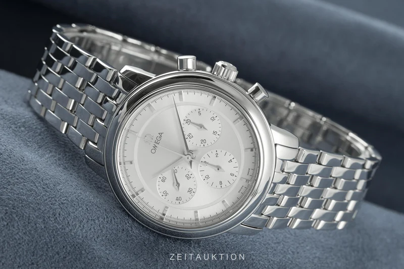 Omega De Ville chronograph steel manual winding men's watch 4540.31.00, 145.0050, 345.0050 [2105290]
