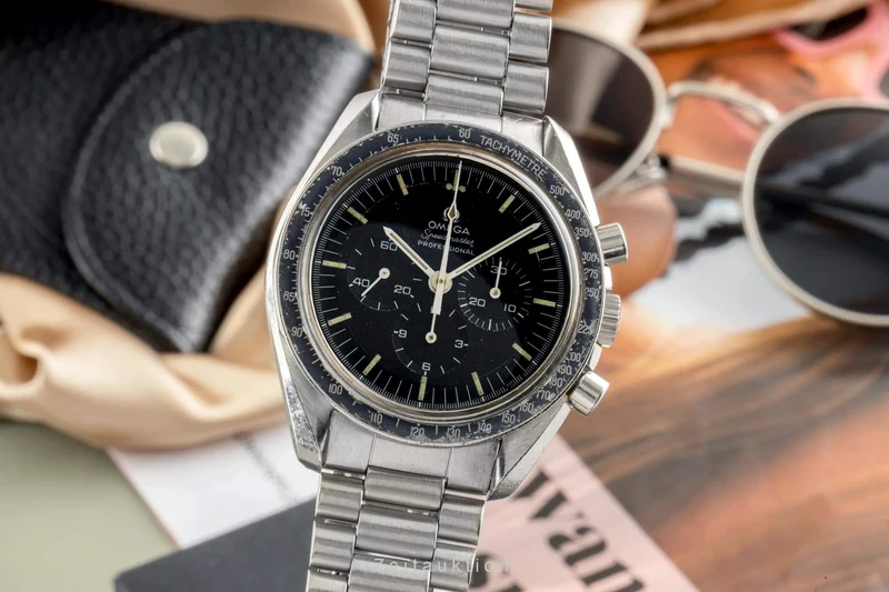 Omega Speedmaster Moonwatch chronograph steel manual winding men's watch 145.022-71ST Vintage [2402448]