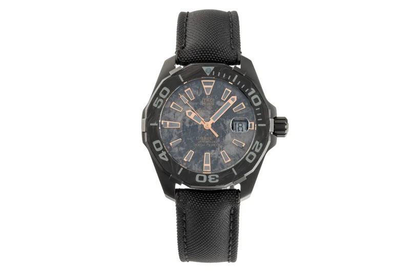 Tag Heuer Aquaracer titanium automatic men's watch WBD218A.FC6445 Limited [2402426]
