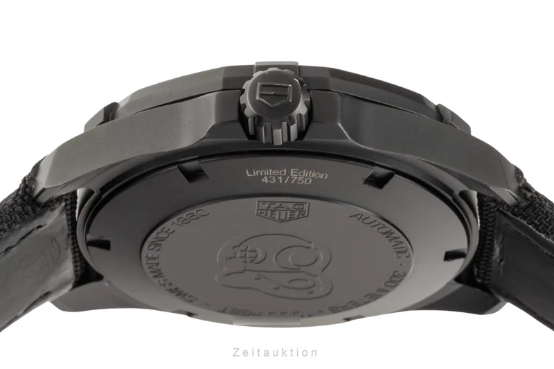 Tag Heuer Aquaracer titanium automatic men's watch WBD218A.FC6445 Limited [2402426]