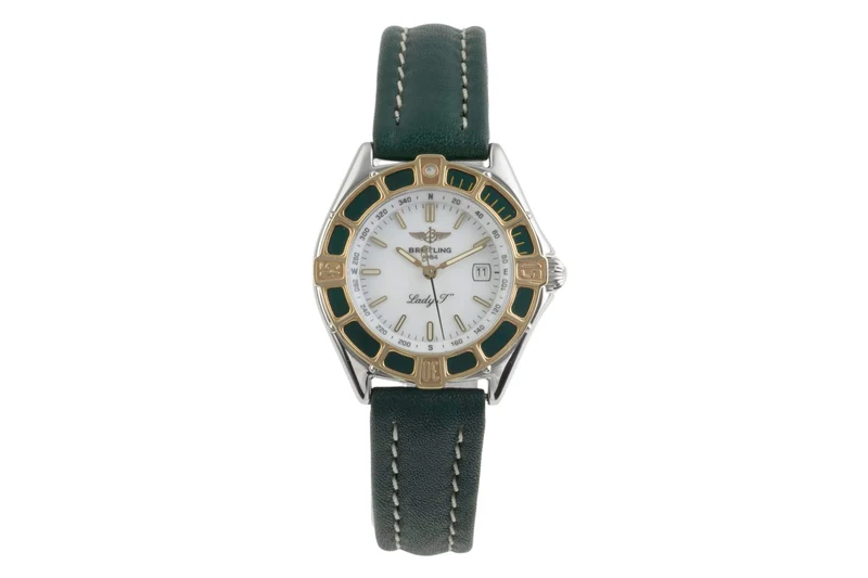 Breitling Lady J steel / gold quartz women's watch D52065 [2402386]