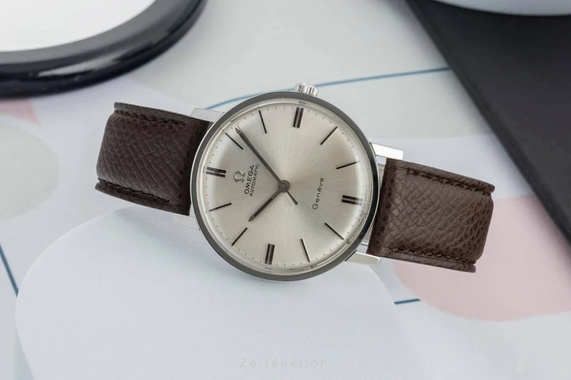 Omega Geneve steel automatic men's watch 161.009 SP Vintage [2402353]