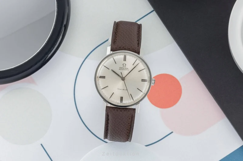 Omega Geneve steel automatic men's watch 161.009 SP Vintage [2402353]