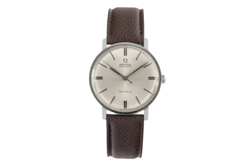 Omega Geneve steel automatic men's watch 161.009 SP Vintage [2402353]