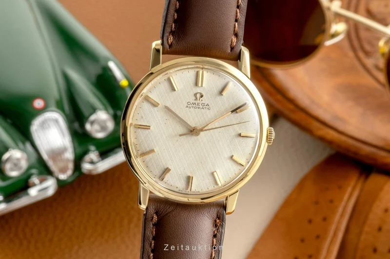 Omega Seamaster 18 ct gold automatic men's watch 161.003 Vintage [2402346]