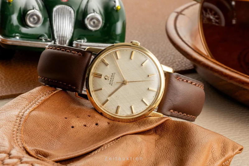 Omega Seamaster 18 ct gold automatic men's watch 161.003 Vintage [2402346]