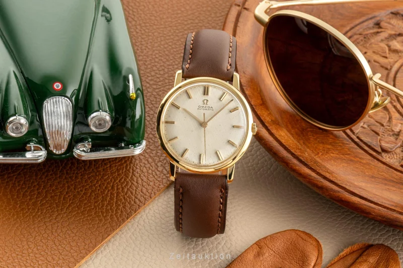 Omega Seamaster 18 ct gold automatic men's watch 161.003 Vintage [2402346]