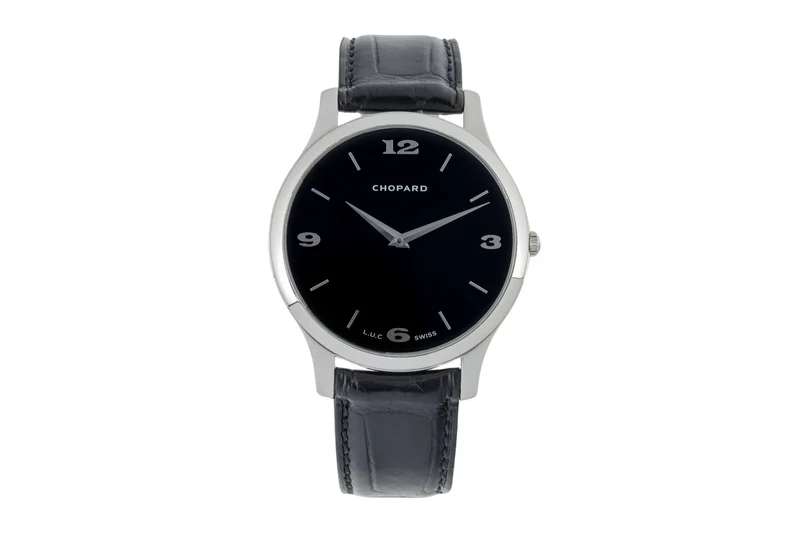 Chopard L.U.C. 18 ct white gold automatic men's watch 16/1902 LP: 17000EUR [2402156]
