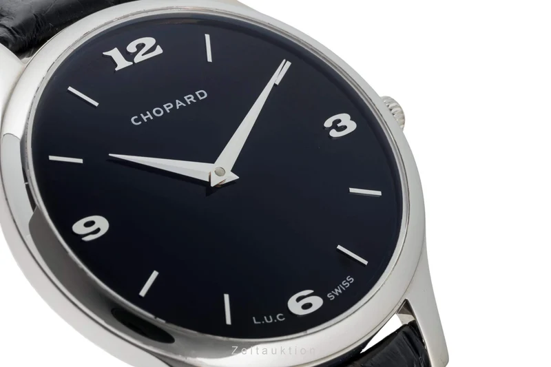 Chopard L.U.C. 18 ct white gold automatic men's watch 16/1902 LP: 17000EUR [2402156]